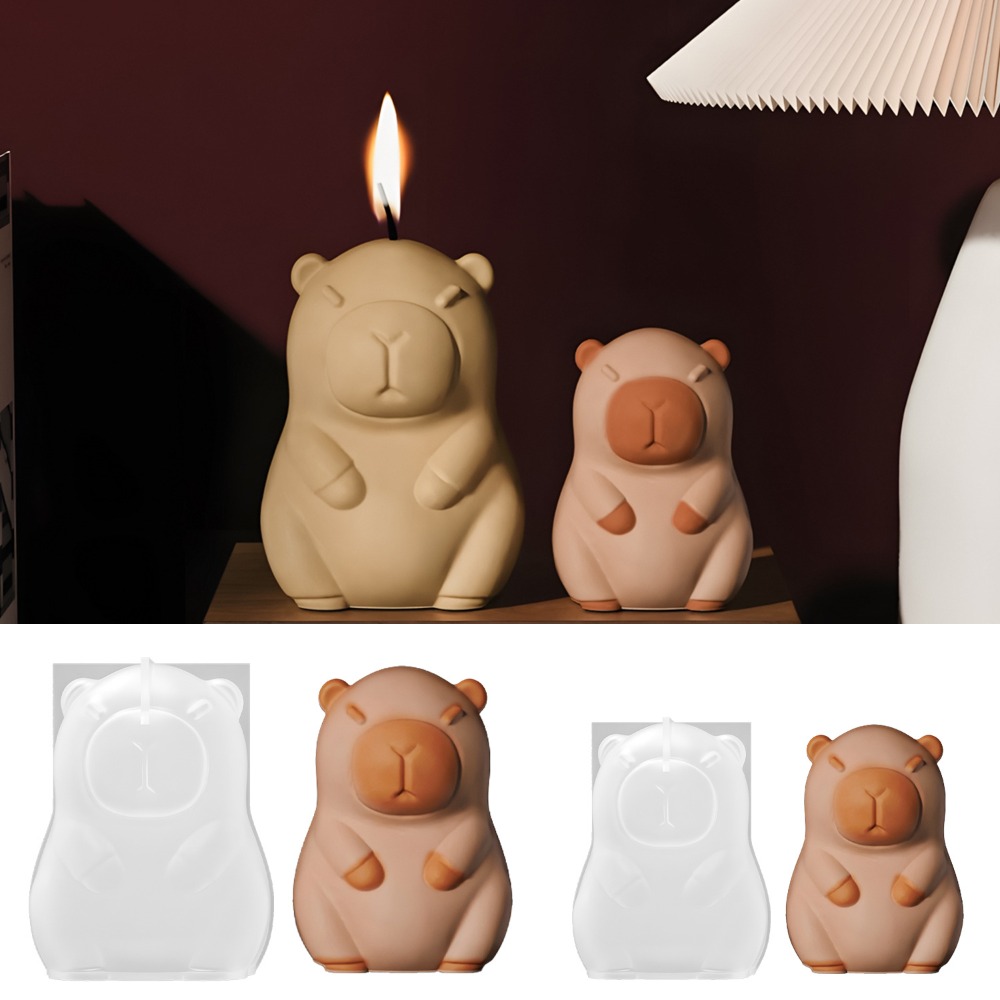 Candle Making Factory - Bougie parfumée Capybara debout, moule en
