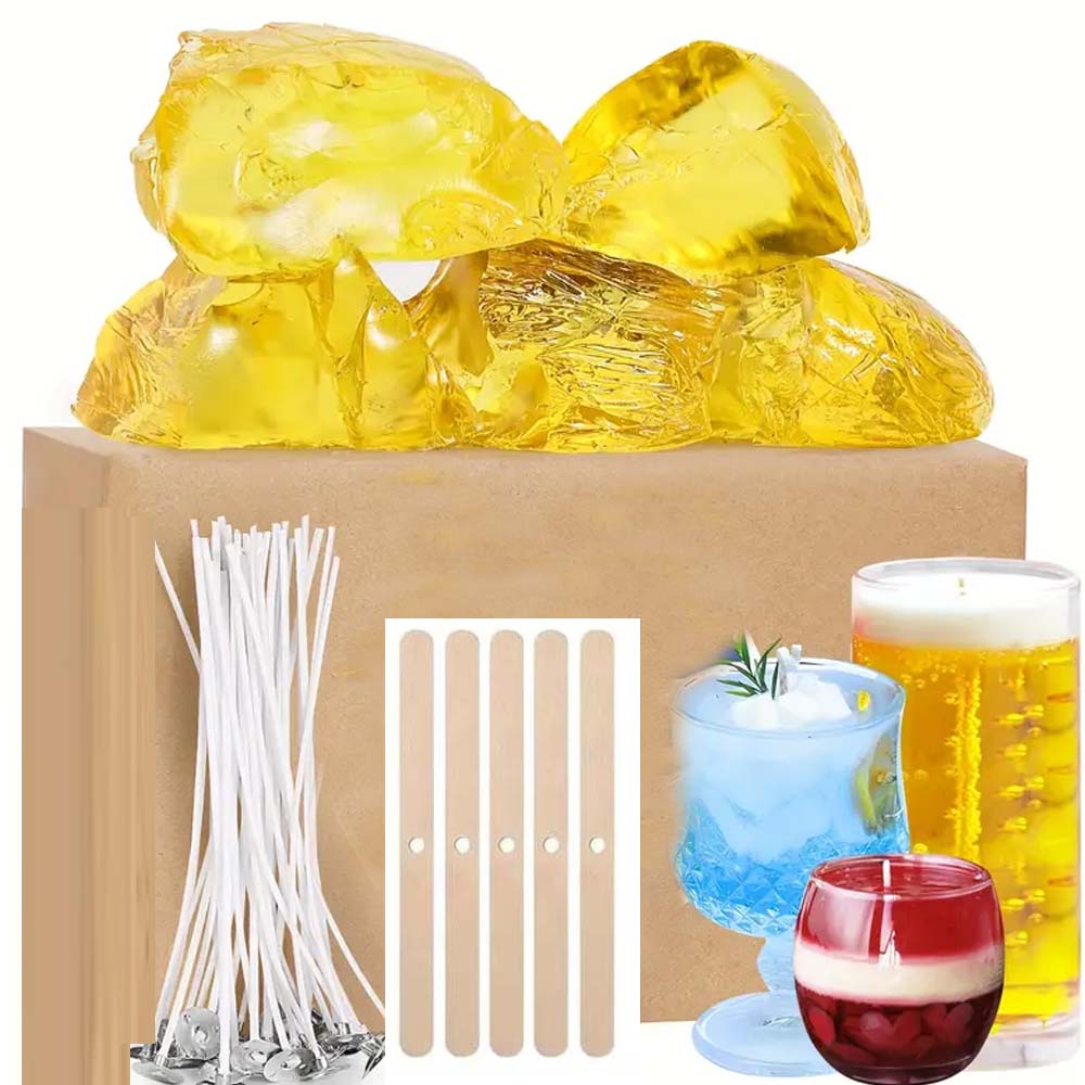 Candle Making Gel Wax - Cire de gelée en Gel transparent