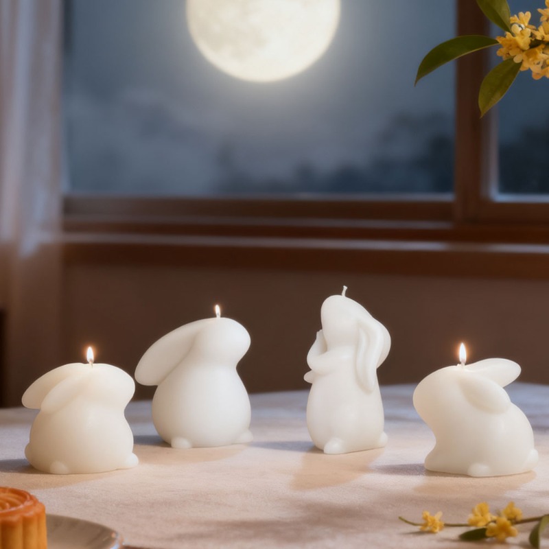 Candle Making Gel Wax - Moule en silicone pour bougie parfumée