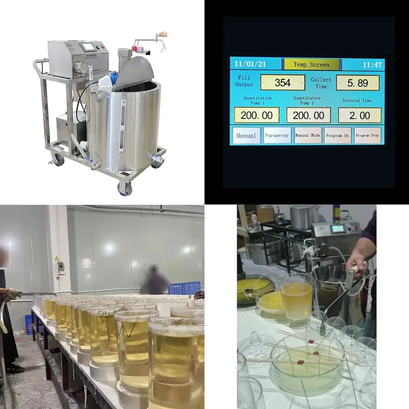 Candle Making Gel Wax - 2026 CE Machine de fabrication de