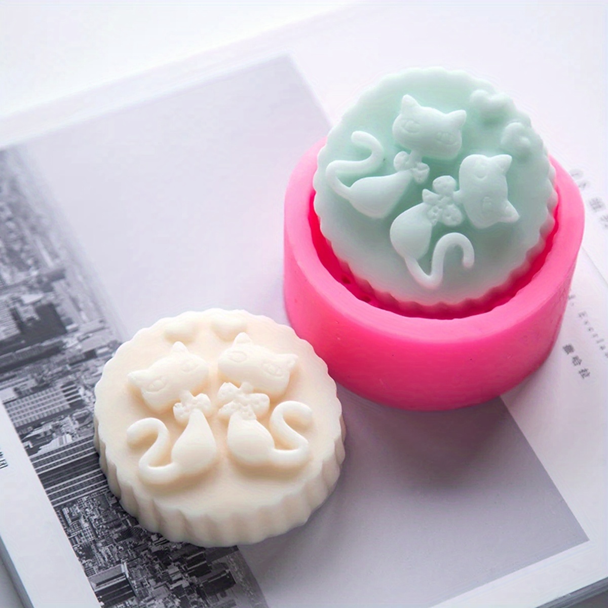 Candle Making Factory - Moule à savon en silicone en
