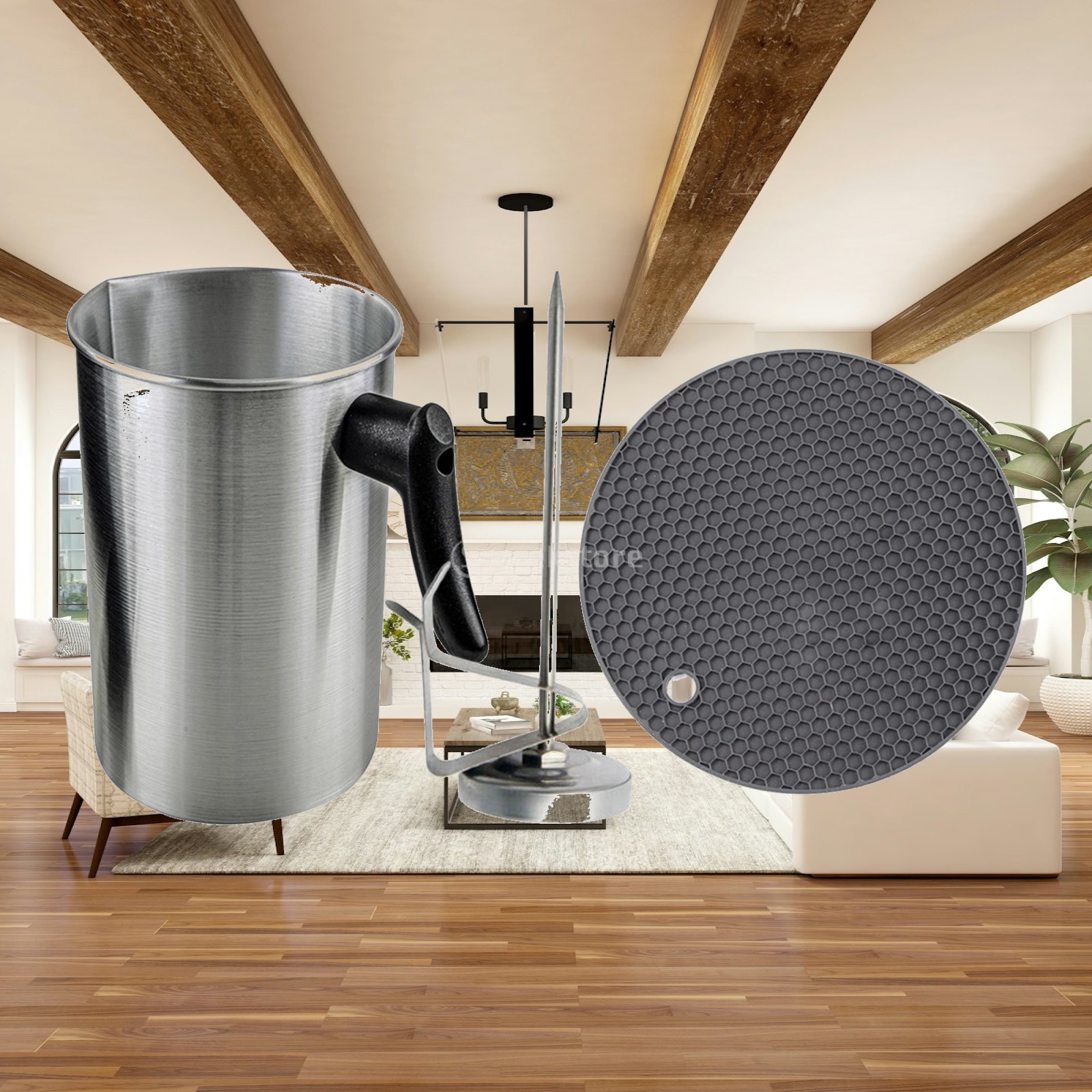 Pour Pot Aluminum - Ensemble de pot à remplir pour