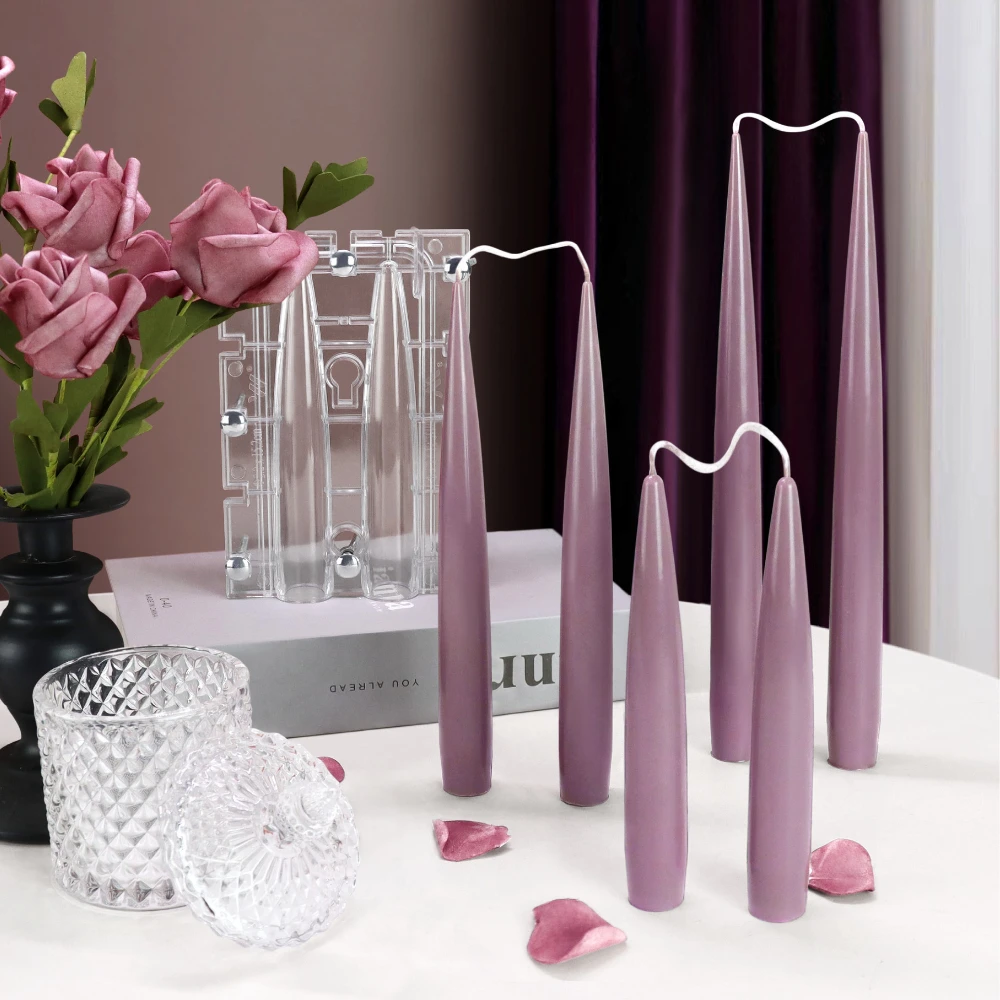 Candle Making Factory - Moule acrylique pour bougie à colonne