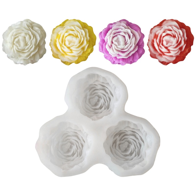 Candle Making Set - Moule en Silicone pour bougie fleur