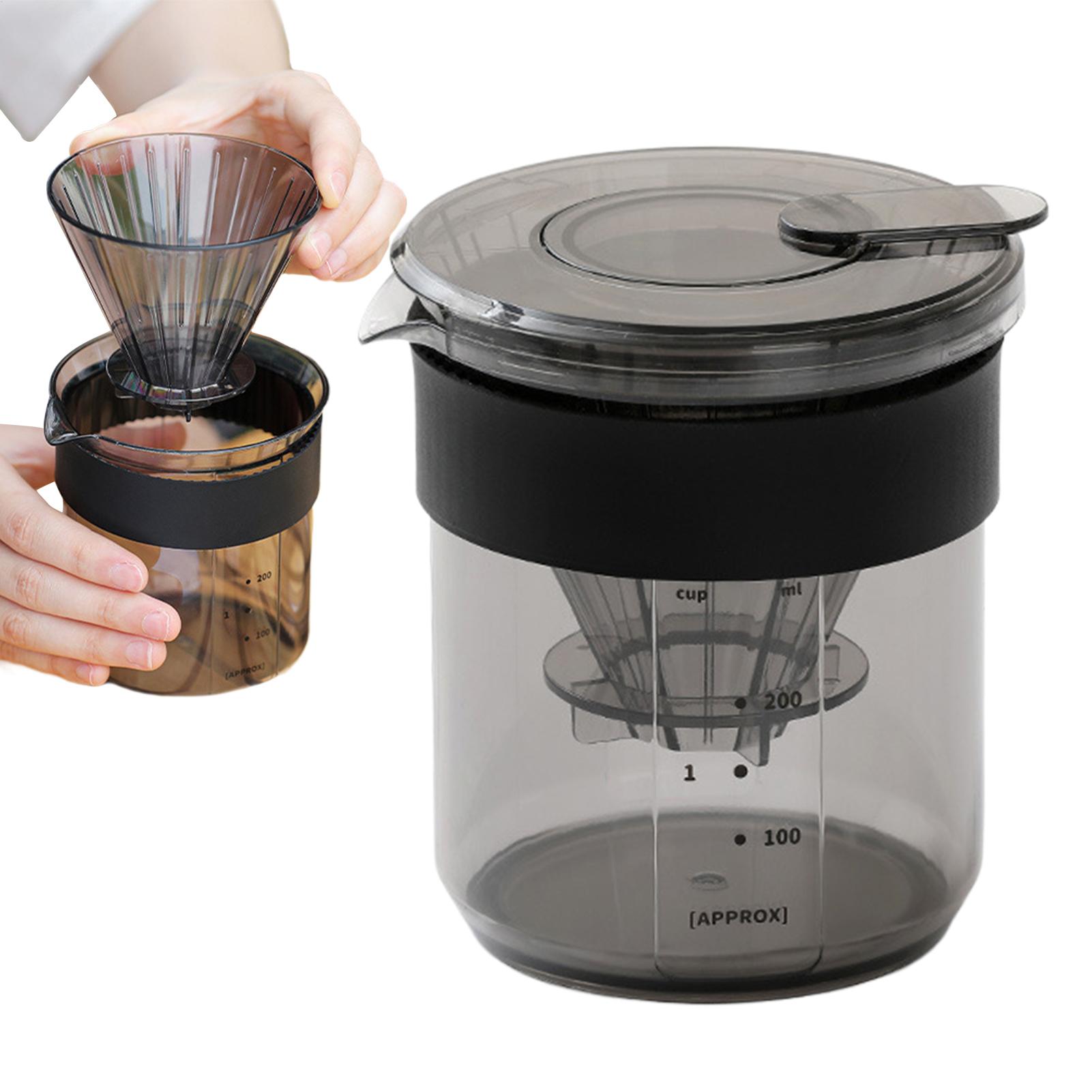 Pour Pot Aluminum - Verser sur cafetière trois en une