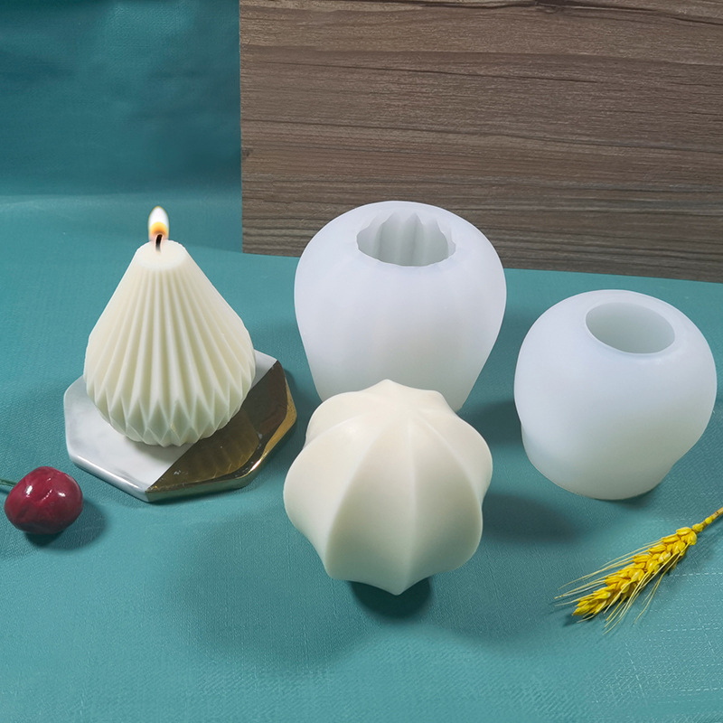 Moules à bougies en silicone 3 - Candle Making Gel Wax avis et prix