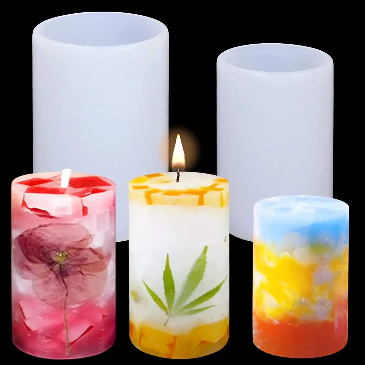 Moule de bougie en Silicone en - Candle Making Gel Wax avis et prix