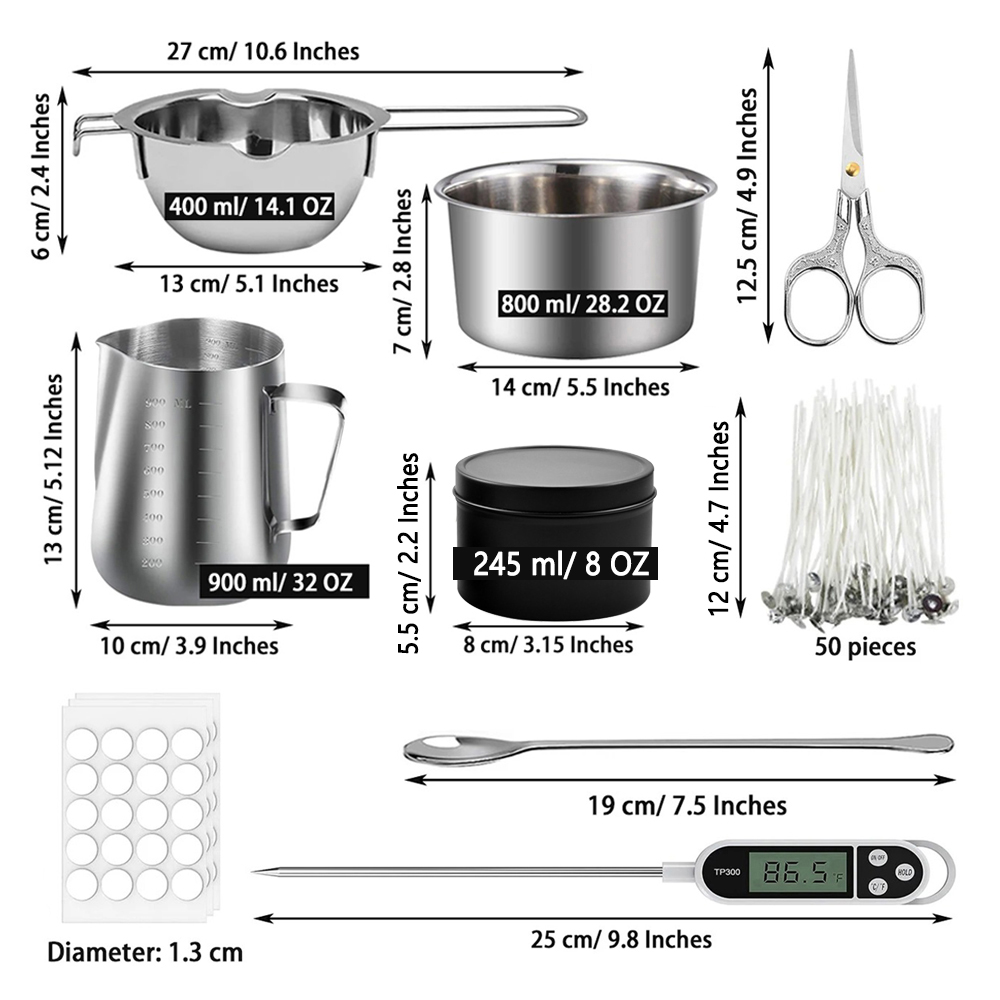 Glintmos Kit de fabrication de - Candle Making Set avis et prix