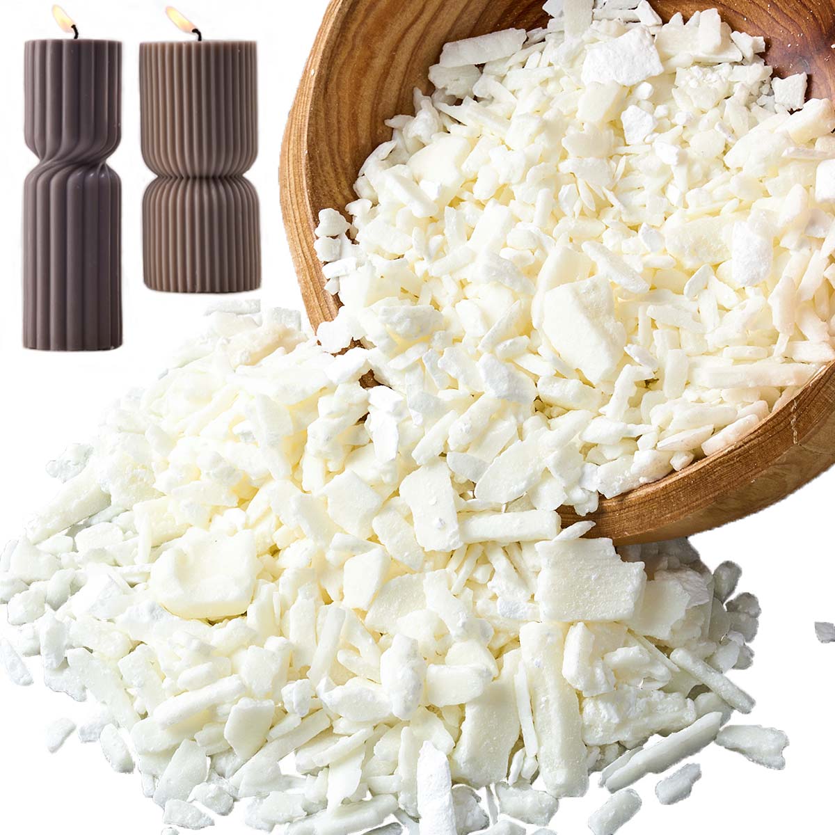 Cire de soja blanche Pure de 1 - Candle Making Kits avis et prix