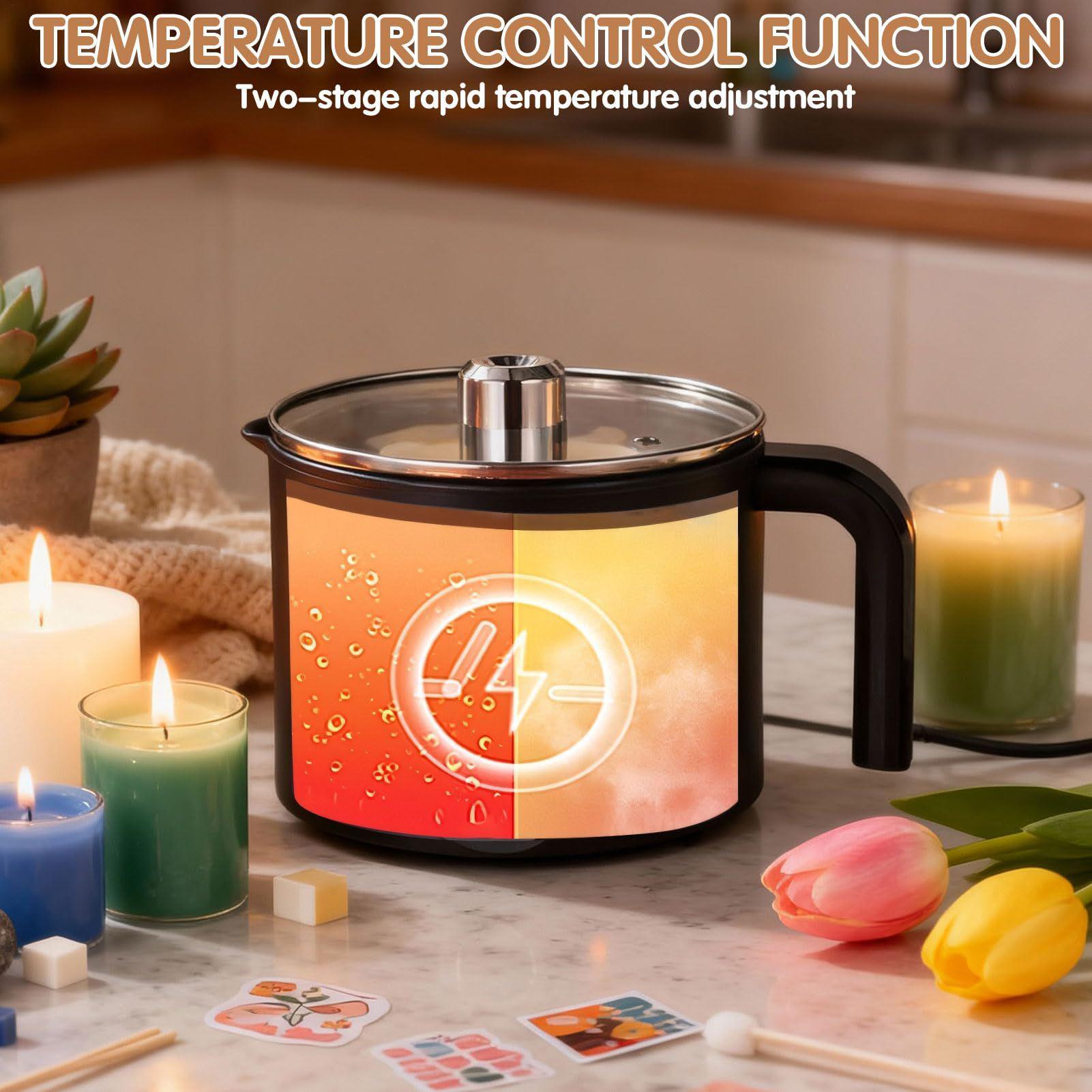 Pot à fondue électrique en aci - Candle Making Kits avis et prix