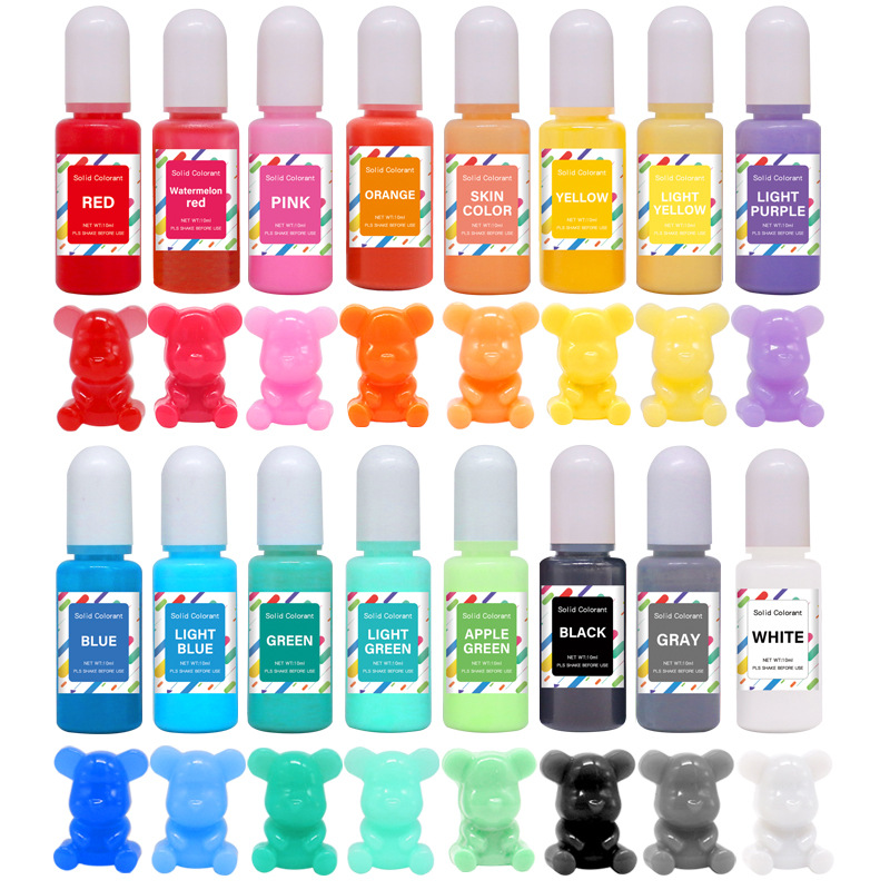 Kit de pigments en résine épox - Candle Making Set avis et prix
