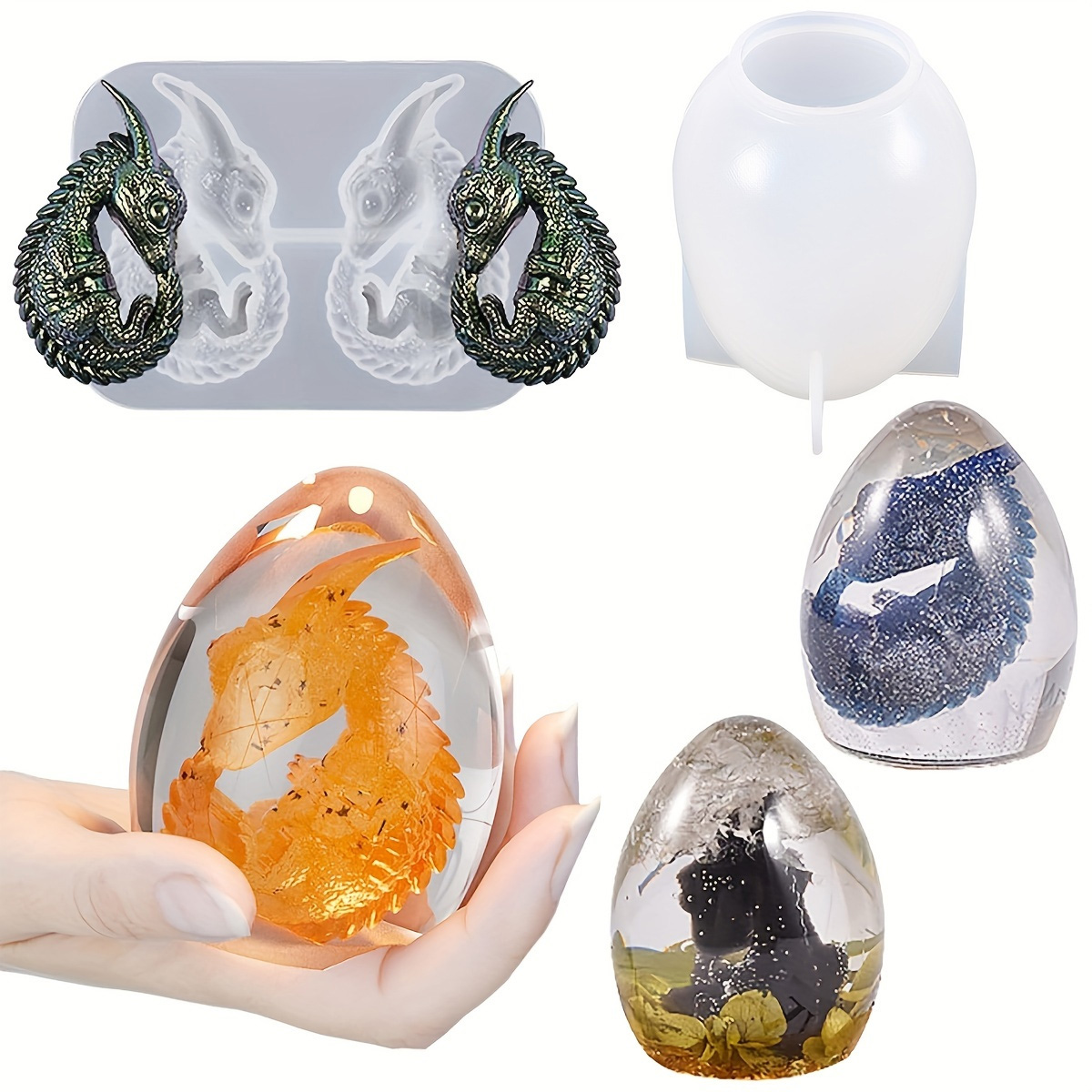 Moules à œufs de Dragon en Sil - Candle Making Set avis et prix