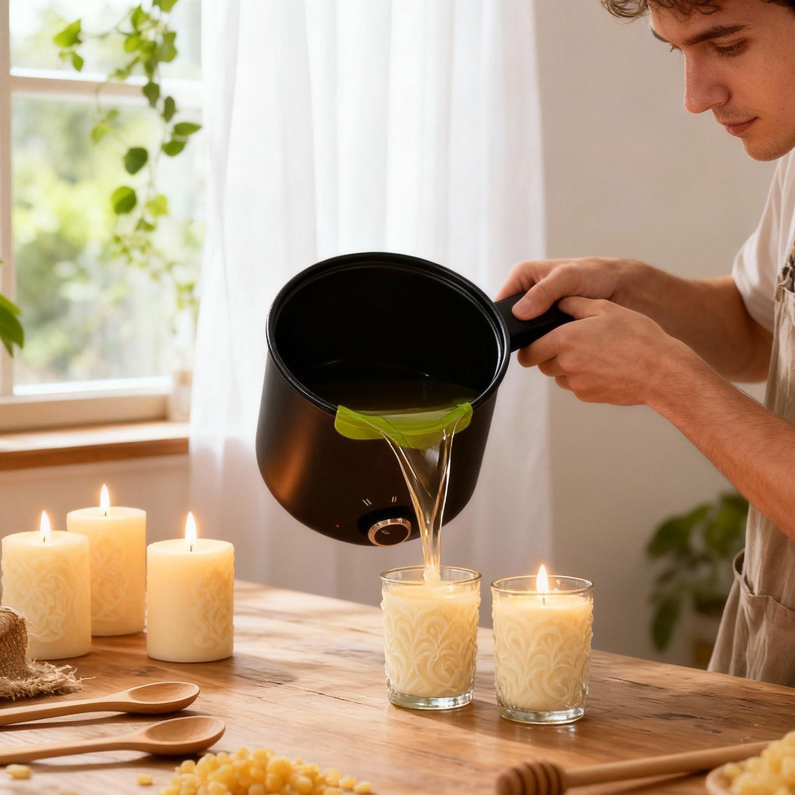 Pot à fondue électrique en aci - Candle Making Kits avis et prix