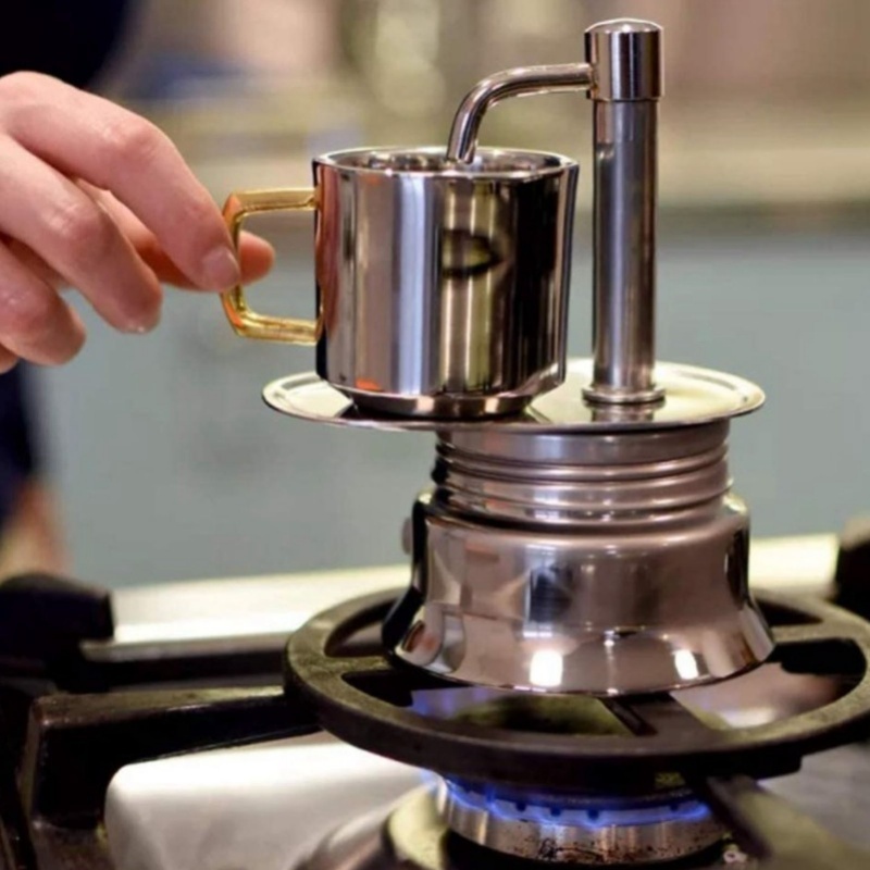 Cafetière Moka à bec unique en - Pour Pot Aluminum avis et prix