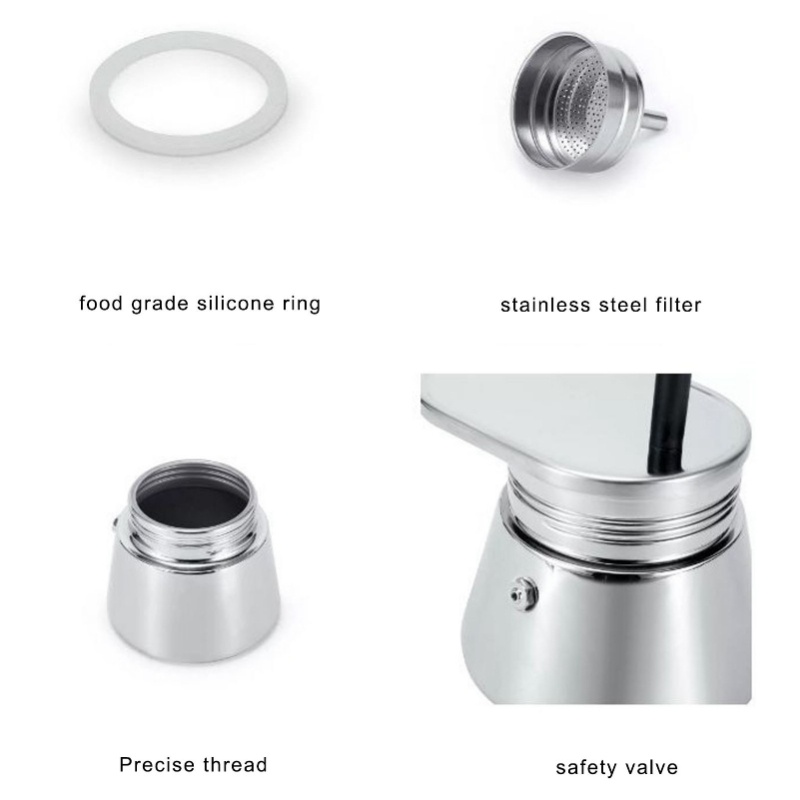 Cafetière Moka à bec unique en - Pour Pot Aluminum avis et prix